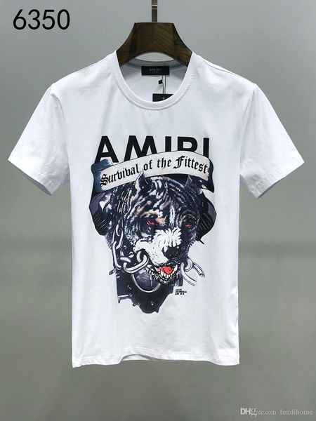 

amiri t-shirt mens designer t shirts short sleeve 158 womens brand tshirt tee fashion printed cotton 2020 summer new arrival, White;black