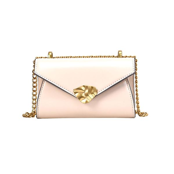 

women's crossbody bag fashion flap bag solid color retro chains cover shoulder ladies purse luxury handbags women bags #20