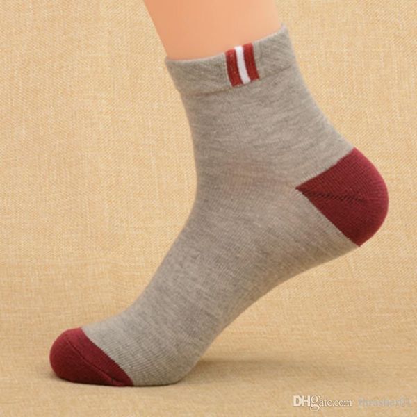 

new fashion men white socks summer male ankle socks street underwear designer mens basketball casual socks for women size, Black