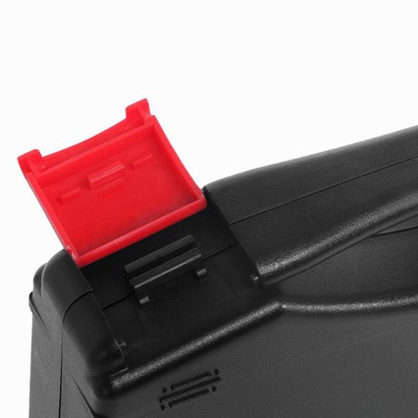 

portable toolbox with carrying waterproof plastic box screw handle hardware storage case repair tool container repair tool box