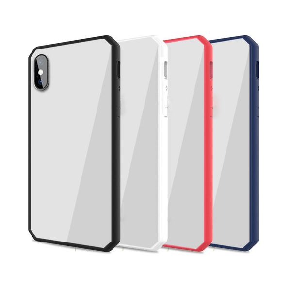 

transparent scrub phone case for iphone 11 pro max shockproof full protective cover for iphone xs xr 8 7 6 plus
