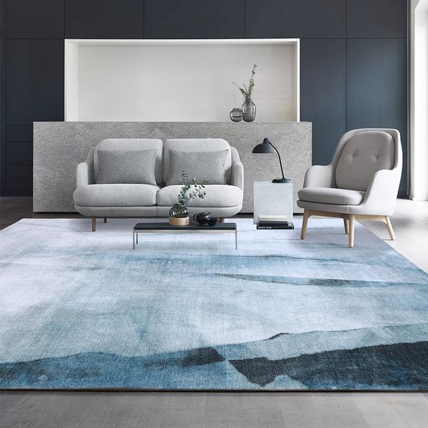 

nordic carpet living room villa family bedroom floor pad office decorative floor pad, sofa coffee table pad