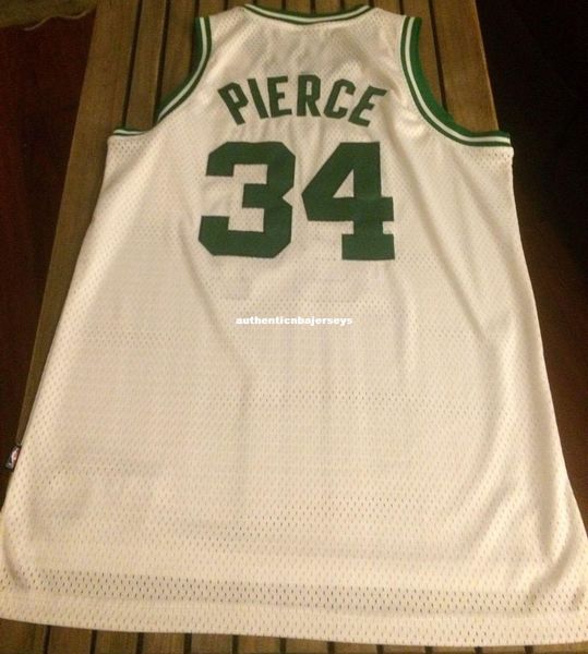 

wholesale paul pierce #34 jersey sewn men white ad garnett allen bird t-shirt vest stitched basketball jerseys ncaa, Black;blue