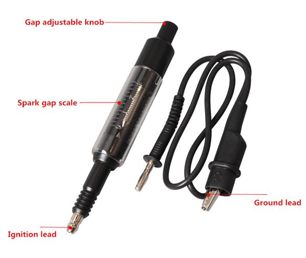 

new adjustable car spark range test spark plugs tester wires coils diagnostic tool coil ignition system tester repair tools