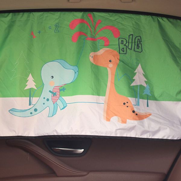

magnetic car side window sunshade cute cartoon car window curtain sunscreen insulation auto sun shade parasol curtains 50 x 78cm