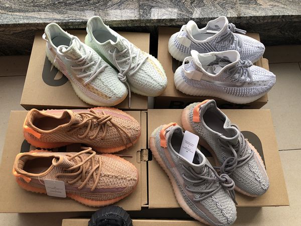 

2019 Boost V3 Глина Гиперпространство Кунжут Статические Светоотражающие Кроссовки Kan