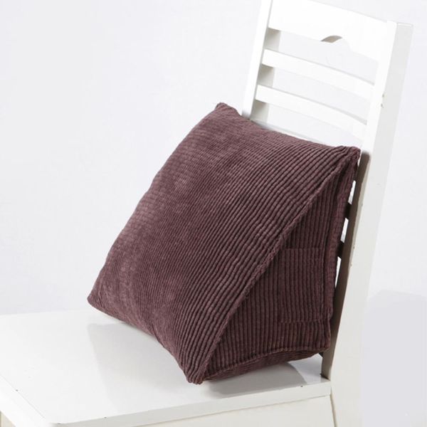 Reading Backrest Cushion Wedge Pillow Back Cushion Lumbar Pad Bed
