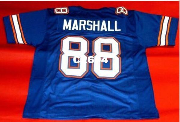 

men custom #88 wilbur marshall custom florida gators college jersey size s-4xl or custom any name or number jersey, Black;red
