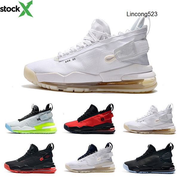 

2020 pure platinum mens basketball shoes black bred gym red neon gradient pale ivory white black men trainers sports sneakers 7-12
