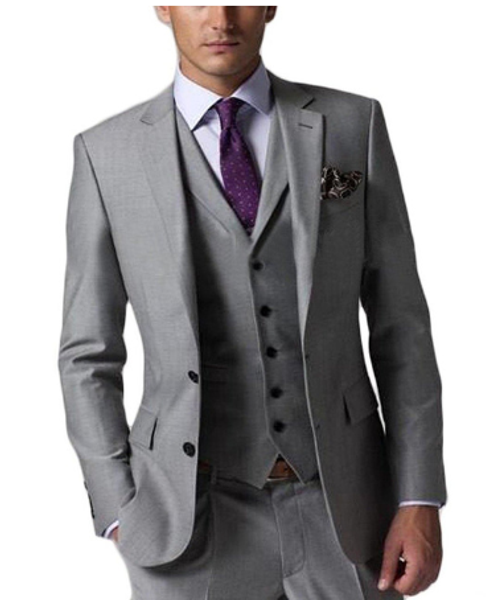 

italian 2019 custom made wedding suits mens tuxedos mens suits two buttons men suits( jacket+pants+vest+tie, White;black