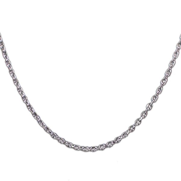 

kakee 5mm width silver cable link chain pendants stainless steel 316 necklaces for women men fashion jewelry diy accessories