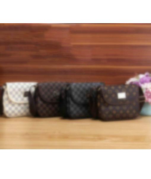 

609 leather classic fashion handbag card bag zero wallet men's and women's backpacks single shoulder bag 609