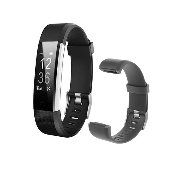 

115Plus smart bracelet strap replacement sports tracker color screen blood pressure heart rate monitor men and women watch Huawei xiaomi