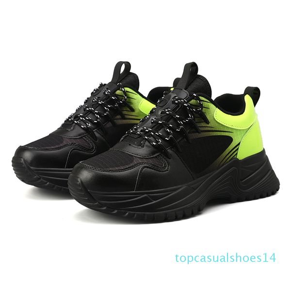 

fashion 2020 luxury run away pulse sneakers mens triple-s designer shoes men flatform shoe fashion trainer casual sneaker t14, Black