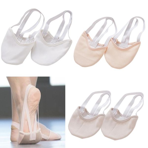 

new half length rhythmic gymnastic shoes roupa ginastica child gymnastics pig skin sole shoes beige dancing dance