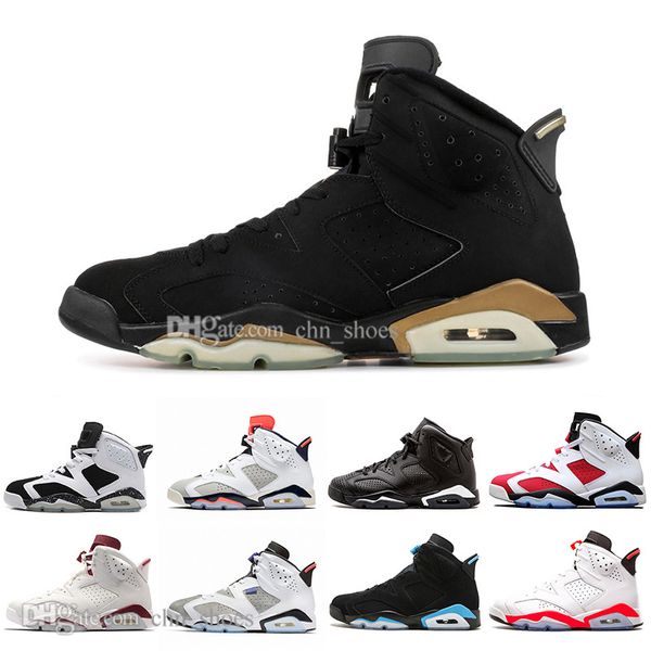 

2019 bred 6 6s mens basketball shoes infrared 23 3m reflective bugs bunny tinker black cat men sports sneakers designer trainers size 40-47