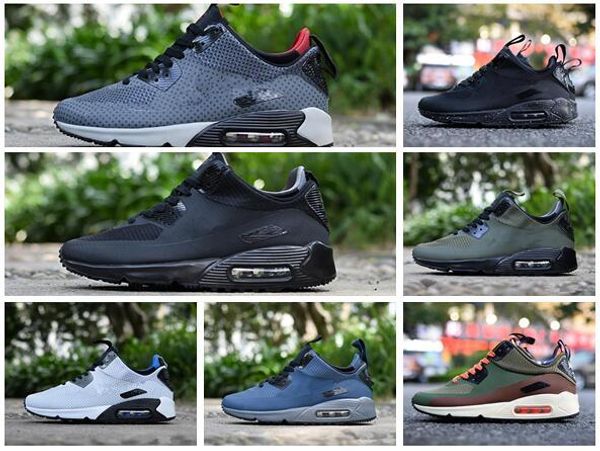 

New arrival top quality sport cheaper air mens running shoes brand fashion men trainers 90 ULTRA 2.0 ESSENTIAL sneakers size US 40-45