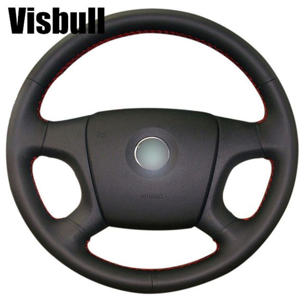 

visbull pu leather car steering wheel cover v1038 for old octavia fabia