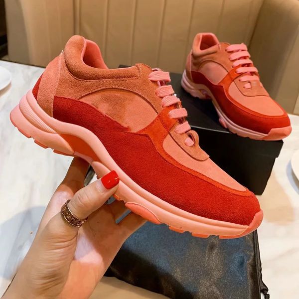 

2019 дизайнерская обувь женская обувь замша кожаная повседневная спортивная обувь