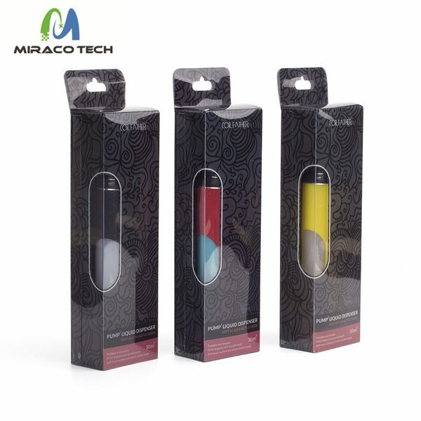 Foggyman 30ml Pump Squonk Top Filling Bottle Metal Bf Dropper
