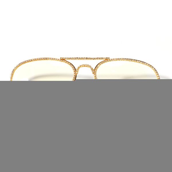

wholesale-yellow full cz sunglasses frames for men nice gift, Silver