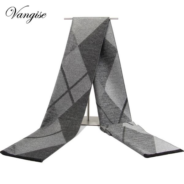 

180cm men fashion design scarves men winter wool knitted cashmere scarf couple's thick warm long scarf, Blue;gray