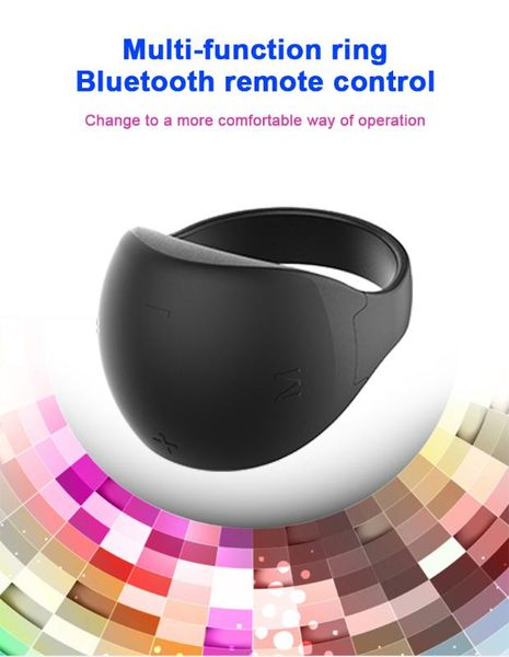 

new multifunctional bluetooth 5.0 ring remote control ppt pager mobile phone bluetooth remote control compatibility for car