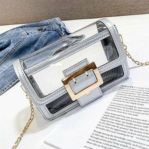 

2020 summer transparent bag mini handbag holographic shoulder bag fashion messenger