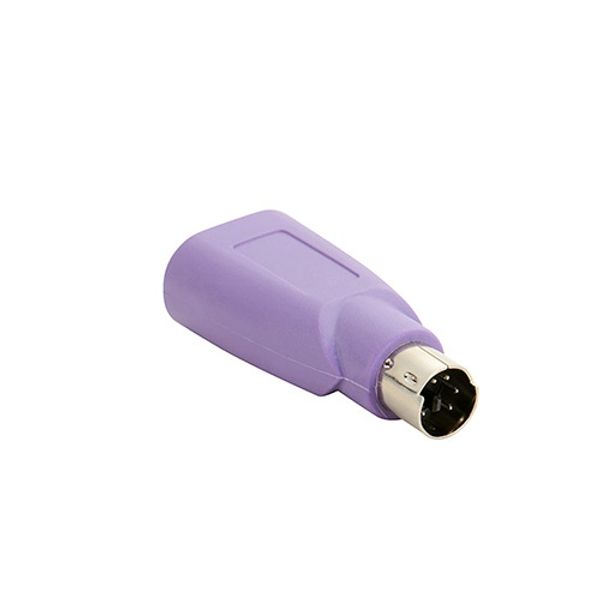 

20pcs / серия Фиолетовый USB для PS2 PS / 2 клавиатуры и мыши Мыши конвертер адаптер