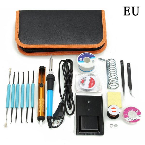 

60w 110v 220v electric adjustable temperature welding soldering iron tool kit