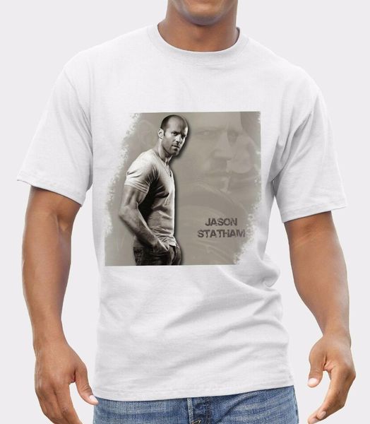 

jason statham logo t-shirt men shirt print xxxtentacion naruto t shirt, White;black