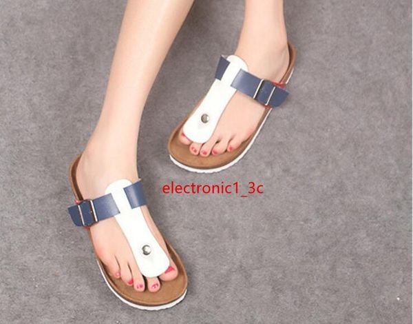 

casual sandals fashion cork slippers summer men woman beach slippers flip slip-resistant trend of sandals female