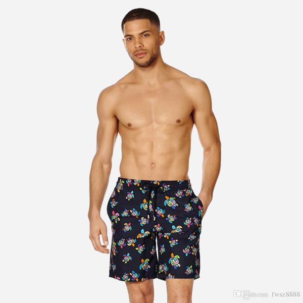 

vilebre mens shorts color turtle starfish surf board shorts summer sport beach homme bermuda short pants quick dry boardshorts 89159, White;black
