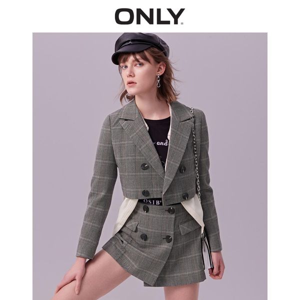 

only 2019 spring summer new women's short leisure blazer |119108530, White;black