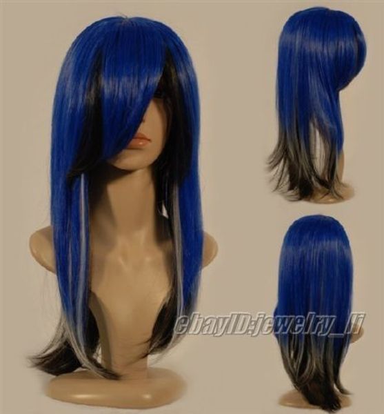 

cosplat wigs fatal beauty vampire women costume wig multicolor #0089, Black