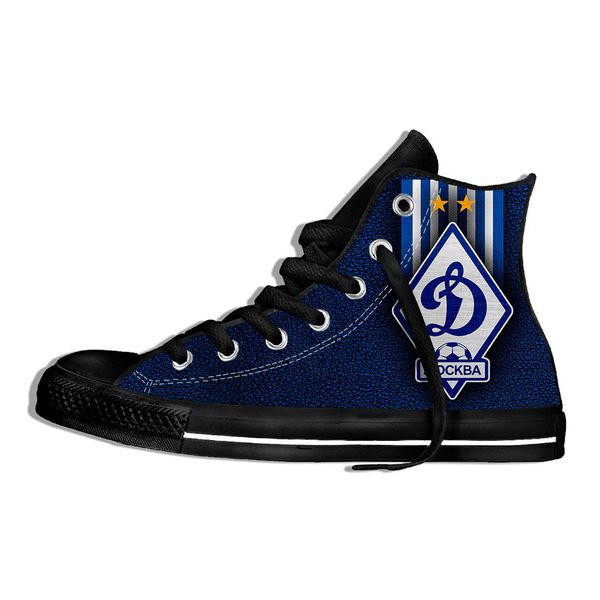 

russian dynamo moscow shoes lightweight jogging casual shoes 3d 2019 cool rubber-soled sports for men and women, Black