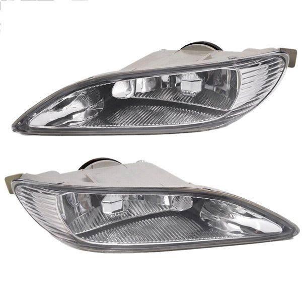 

front bumper clear lens fog lights driving lamps set for corolla 05-08
