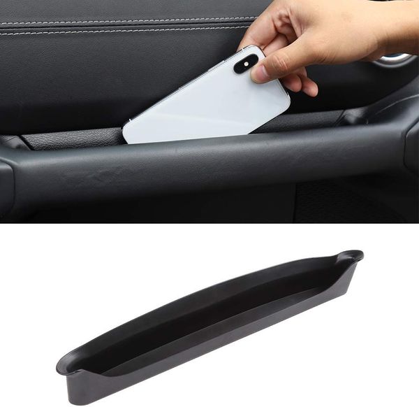 Jl Grabtray Passenger Storage Tray Organizer Grab Handle Accessory Box For 2018 2019 Jeep Wrangler Jl Jlu Gladiator Jt Interior Accessories Automotive