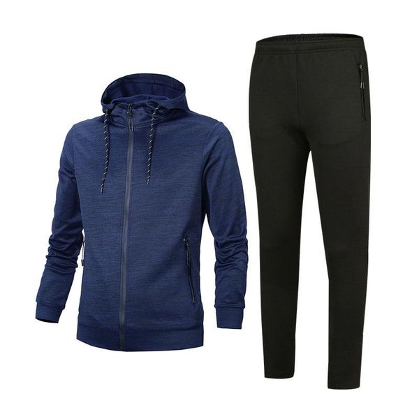 

2019 designer tracksuit version spring autumn mens tracksuits fashion active suit +pants mens casual sweatshirt sport suits, Gray