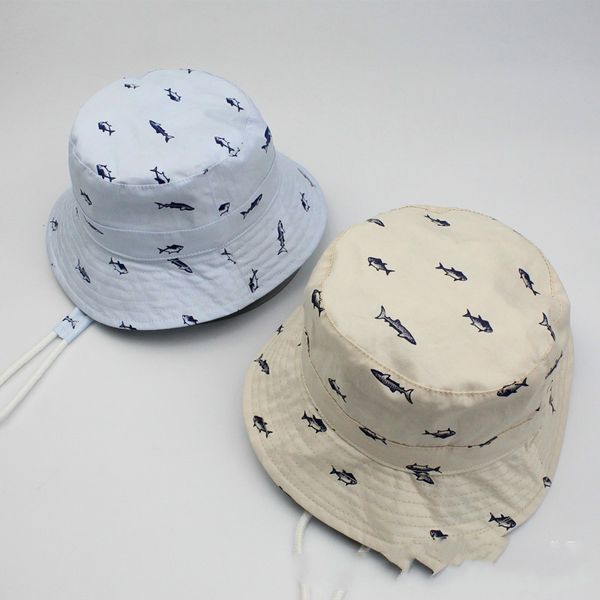 

caps & hats boys and girls lattice basin double-sided baby sun cotton kids hat spring summer fashion fisherman, Yellow