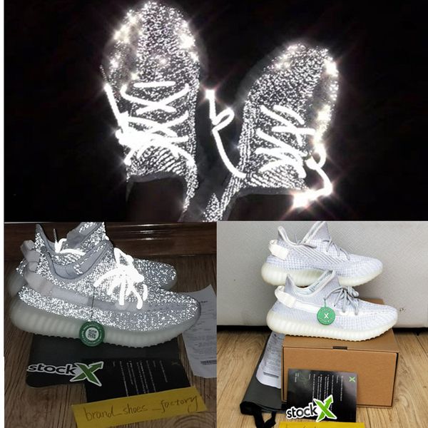 

3М светоотражающий! (US5 US13) (бирка X + счет + сумка + коробка) ef2367 все отражающие канье