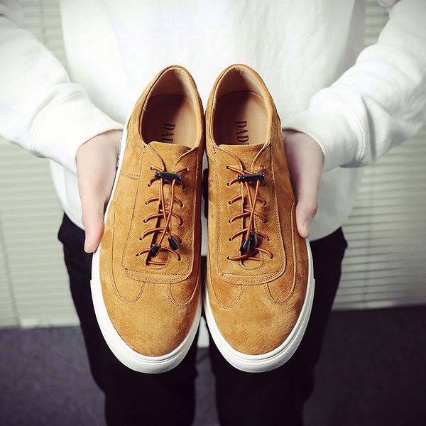 

2019 spring and autumn new comfortable wild casual shoes men's shoes non-slip wear flat fashion trend single, Black