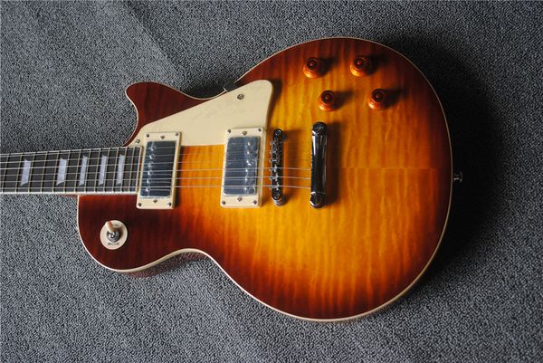 

lp standard sunburst 6-string guitar electric guitar, lp electric guitar, ing