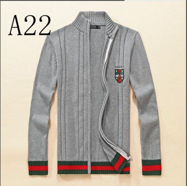 

striped autumn and winter designers men's high collar sweater black pullover men's cotton sweater men's seater--3, White;black