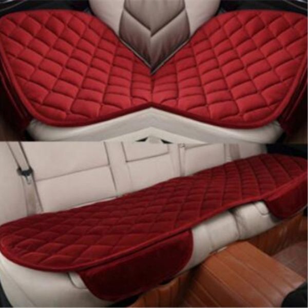

1pcs plush car seat covers protector driver chair pad car-styling breathable summer seat cushion auto accessories