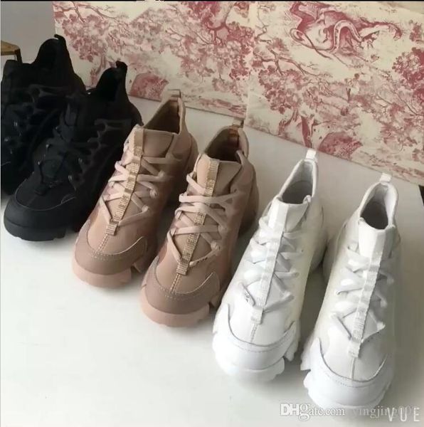 

2019 paris sneakers fashion luxury designer shoes mens womens casual shoes leather patchwork outdoor shoes cx190329, Black