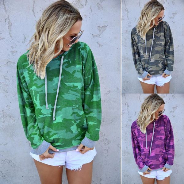 

спорт женщины камуфляж с длинным рукавом толстовка дамы пуловеры топы фитнес весна толстовка плюс размер s-2xl, White;black