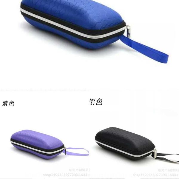 

eva case case color anti-pressure glasses zipper box leisure sun glasses box