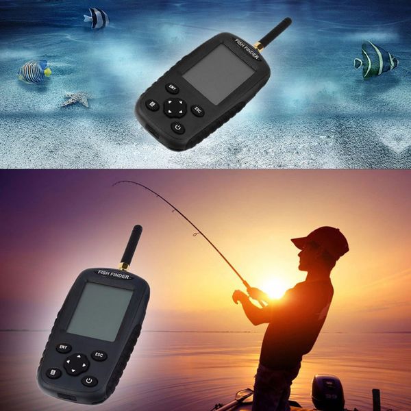 

fish finder ff998 rechargeable sonar smart portable fish finder wireless 125khz sonar sensor wireless fishfinder