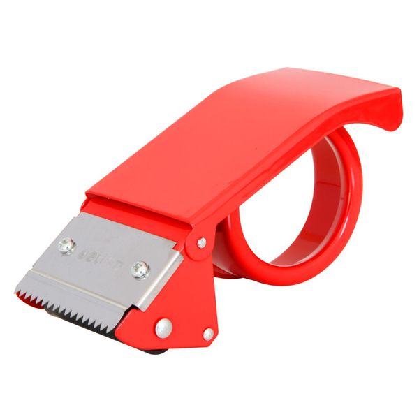 

48mm metal tape dispenser 2" tape cutter packing sealing dispenser metal handheld 2 inch gun random color